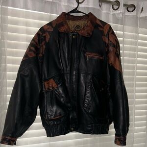 Vintage Leather Jacket.